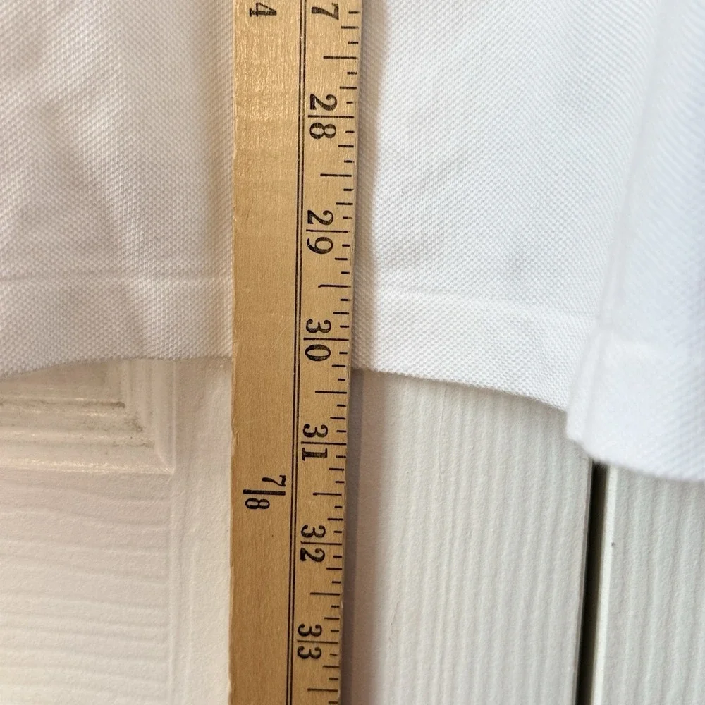 Polo Ralph Lauren Men XL Custom Fit White Big Pony Short Sleeve Polo Shirt NWOT